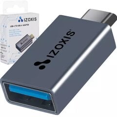 Izoxis USB-C – USB micro B 2.0 adapteris kaina ir informacija | Adapteriai, USB šakotuvai | pigu.lt