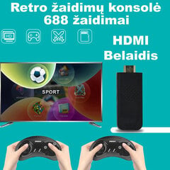 HDMI retro žaidimų konsolė SG800 StoreGD kaina ir informacija | Žaidimų konsolės | pigu.lt