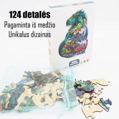 Medinė dėlionė "Dinozauras" StoreGD kaina ir informacija | Dėlionės (puzzle) | pigu.lt