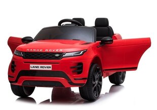 Prekė su pažeidimu. Dvivietis vaikiškas elektromobilis Lean Range Rover Evoque, raudonas kaina ir informacija | Prekės su pažeidimu | pigu.lt