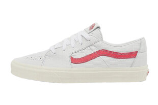 Vans vyriški batai SK8- Low leather white trainers kaina ir informacija | Kedai vyrams | pigu.lt