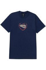 HUF LTD vyriški tamsiai mėlyni medvilniniai marškinėliai kaina ir informacija | Vyriški marškinėliai | pigu.lt