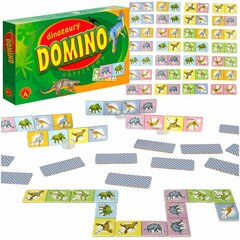 Stalo žaidimas Domino Dinozaurai Alexander kaina ir informacija | Stalo žaidimai, galvosūkiai | pigu.lt
