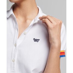 Moterų Superdry Vintale Stripe medvilninė polo suknelė kaina ir informacija | Suknelės | pigu.lt