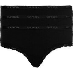 Moteriškos kelnaitės Superdry Lace Trim Brief Brief medvilnė kaina ir informacija | Kelnaitės | pigu.lt