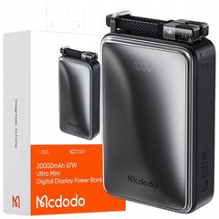 MCDODO POWERBANK 20000MAH SU EKRANU 3X USB USB-C 67W + USB-C PD KABELIS kaina ir informacija | Atsarginiai maitinimo šaltiniai (power bank) | pigu.lt