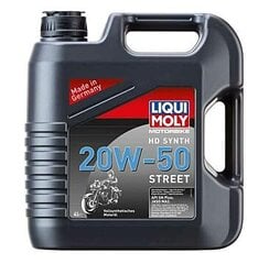 LIQUI MOLY Motorbike HD Synth 20W50 Street 4L kaina ir informacija | Moto alyvos | pigu.lt
