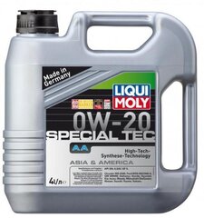 LIQUI MOLY Special Tec AA 0W20 4L цена и информация | Моторные масла | pigu.lt