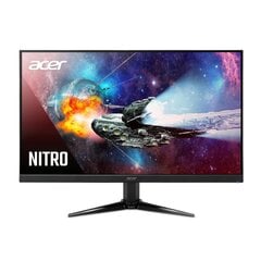 LCD монитор nitro qg271ebii (27", игровой, панель ips, 1920x1080, 16:9, 100Гц, 1 мс, динамики, наклон, цвет чёрный), Acer цена и информация | Мониторы | pigu.lt