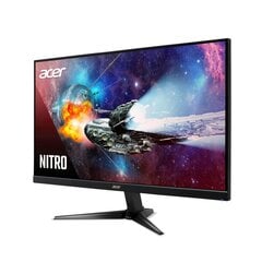 LCD монитор nitro qg271ebii (27", игровой, панель ips, 1920x1080, 16:9, 100Гц, 1 мс, динамики, наклон, цвет чёрный), Acer цена и информация | Мониторы | pigu.lt