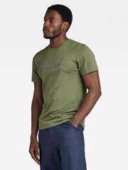 Marškinėliai G-STAR Distressed Originals Slim Green D24420 336 724 560023558 kaina ir informacija | Vyriški marškinėliai | pigu.lt