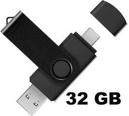 Usb atmintukas, 32 GB kaina ir informacija | Adapteriai, USB šakotuvai | pigu.lt