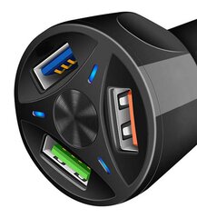 Usb įkroviklis, 12v ir 24 v kaina ir informacija | Auto reikmenys | pigu.lt