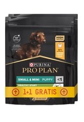 Purina Pro Plan Healthy Start для молодых собак мелких и мини пород с курицей, 2x700г цена и информация | Сухой корм для собак | pigu.lt