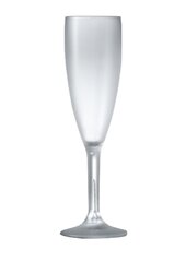 Premium CHAMPAGNE FLUTE Frosted 195ml, 6 шт. цена и информация | Стаканы, фужеры, кувшины | pigu.lt