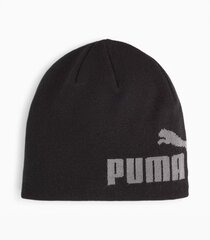 Puma мужская шапка 025636*01, черный 4067981504398 цена и информация | Мужские шарфы, шапки, перчатки | pigu.lt