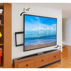 LCD televizoriaus laikiklis KG-1028 42-100 colių 800x400 KING MOUNT цена и информация | Кронштейны и крепления для телевизоров | pigu.lt