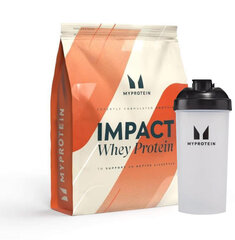 Baltymai Myprotein Impact Whey Protein Vanilla su gertuve, 1 kg цена и информация | Протеин | pigu.lt