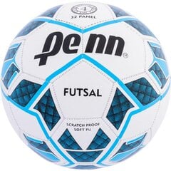 Futbolo kamuolys Penn Futsal R.4 white/blue kaina ir informacija | Futbolo kamuoliai | pigu.lt