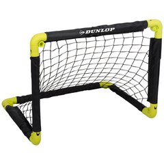 Rinkinys 2 futbolo vartai su tinklu 55x44x44 cm Dunlop kaina ir informacija | Futbolo kamuoliai | pigu.lt