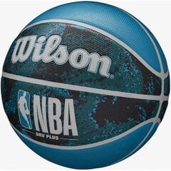 WILSON BASKETBALL NBA DRV PLUS VIBE WZ3012602XB7 R.7 черный синий цена и информация | Баскетбольные мячи | pigu.lt