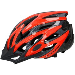 Dviračių šalmas Dunlop MTB raudonas R. M (55-58CM) kaina ir informacija | Rankinis | pigu.lt