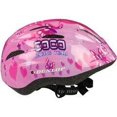 Vaikiškas Dviračių šalmas Dunlop R. (48-52CM) Pink kaina ir informacija | Rankinis | pigu.lt