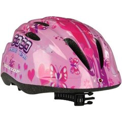 Vaikiškas Dviračių šalmas Dunlop R. (48-52CM) Pink kaina ir informacija | Rankinis | pigu.lt