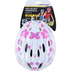 Vaikiškas Dviračių šalmas Dunlop R. (48-52CM) White kaina ir informacija | Rankinis | pigu.lt