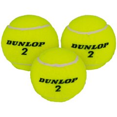 Dunlop Club teniso kamuoliukų rinkinys, 3 vnt. kaina ir informacija | Badmintonas | pigu.lt