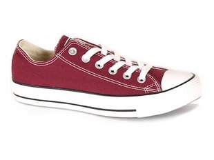 Bordo spalvos CONVERSE ALL STAR TRIPLE BATAI M9691 36.5 kaina ir informacija | Sportiniai bateliai, kedai moterims | pigu.lt