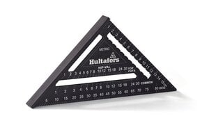 Staliaus kampas HULTAFORS RAFTER SQUARE MRS 18CM kaina ir informacija | Mechaniniai įrankiai | pigu.lt