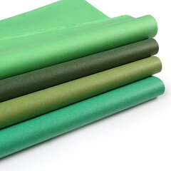160 шт. Промокательная бумага зеленого цвета - идеально подходит для декора и рукоделия цена и информация | Ткани | pigu.lt