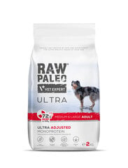 Raw Paleo Vet Expert Ultra Beef Medium&Large Adult, 2kg kaina ir informacija | Sausas maistas šunims | pigu.lt