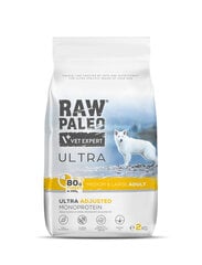 Raw Paleo Vet Expert Ultra Turkey Medium&Large Adult, 2kg kaina ir informacija | Sausas maistas šunims | pigu.lt