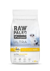 Raw Paleo Vet Expert Ultra Turkey Medium&Large Puppy, 10kg kaina ir informacija | Sausas maistas šunims | pigu.lt