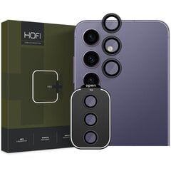 HOFI KAMEROS DANGTELIS CAMRING PRO+ GALAXY S24+ PLUS JUODAS kaina ir informacija | Apsauginės plėvelės telefonams | pigu.lt