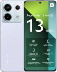 Xiaomi Redmi Note 13 Pro Plus 8|256GB 5G DS Aurora Purple kaina ir informacija | Mobilieji telefonai | pigu.lt