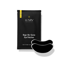 LUMIN Bags-Be-Gone Eye Patches - Akių kaukės nuo maišelių ir patinimų, 10 porų kaina ir informacija | Paakių kremai, serumai | pigu.lt