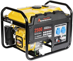 LONCIN LC2500-AS GALINGAS GENERATORIUS 2x230V AVR 2,2kW - EWIMAX kaina ir informacija | Elektros generatoriai | pigu.lt