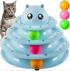 Kačių žaislas - bokštelis su kamuoliukais, Purlov kaina ir informacija | Žaislai katėms | pigu.lt