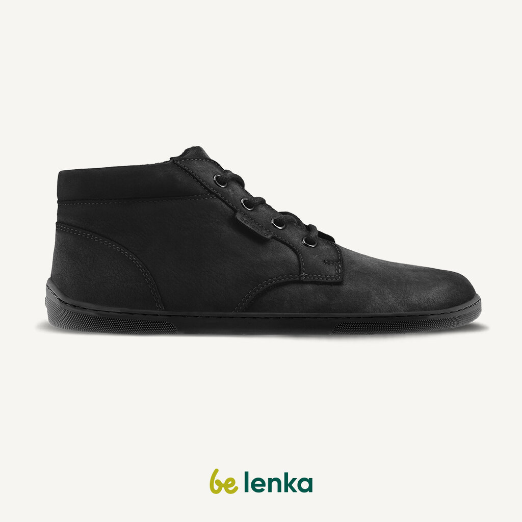 Barefoot Shoes - Be Lenka - Synergy - Fleece - All Black 14085140868585055438074 kaina ir informacija | Vyriški batai | pigu.lt