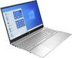 HP Pavilion 15-eh1318nw Nešiojamasis kompiuteris 39,6 cm (15,6") Full HD AMD Ryzen™ 7 5700U 12 GB DDR4-SDRAM 512 GB SSD Wi-Fi 6 (802.11ax) Windows 11 Home Sidabrinė kaina ir informacija | Nešiojami kompiuteriai | pigu.lt