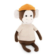 Minkštas žaislas Monkey Charlie su oranžine spalva skrybėlė 20cm kaina ir informacija | Minkšti (pliušiniai) žaislai | pigu.lt