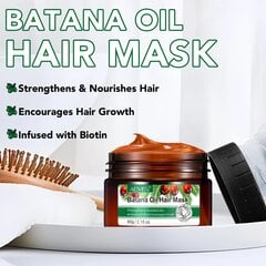 Plaukų kaukė Batana Oil Hair Mask Tiuedu, 60 g. kaina ir informacija | Priemonės plaukų stiprinimui | pigu.lt