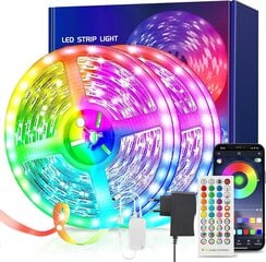 LED juostos 30M RGB 5050 Bluetooth цена и информация | Светодиодные ленты | pigu.lt