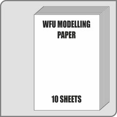 VMS WFU - Modelling Paper kaina ir informacija | Piešimo, tapybos, lipdymo reikmenys | pigu.lt