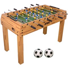 Stalo futbolo stalas 121X61X79 cm medinis kaina ir informacija | Atramos atsispaudimams | pigu.lt