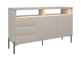 Komodos Zenith FURNLUX EXCLUSIVE, 150x45x89, smėlio spalvos kaina ir informacija | Komodos | pigu.lt