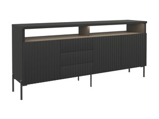 Komodos Zenith FURNLUX EXCLUSIVE, 200x45x89, juodas kaina ir informacija | Komodos | pigu.lt